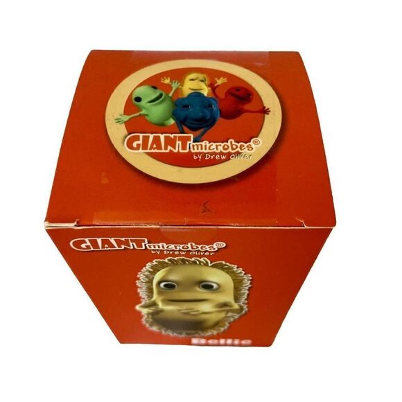Giant Microbes By Drew Oliver “Bellie” Figurine W Box & Book - Picture 6 of 6